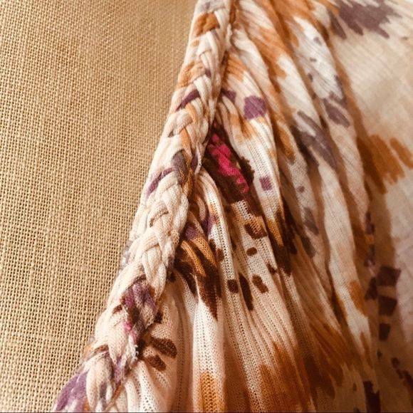 American Rag Cie Boho Aztec blouson Top. - Picture 9 of 11